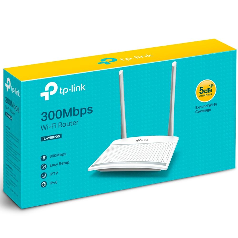 Roteador Tp Link 300mbps 2 Antenas Tl Wr820n Patoloco