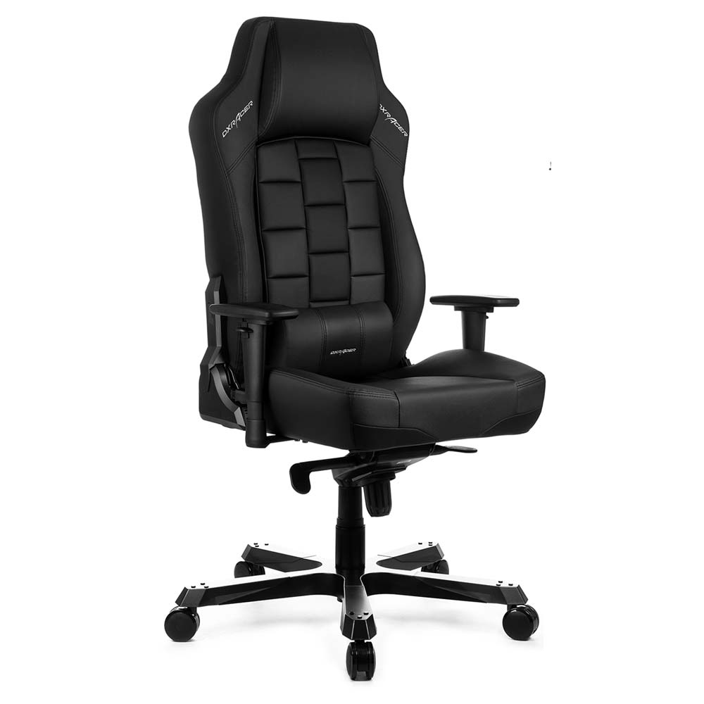 Cadeira DXRacer Classic Footrest CT122N Almofada Preto/Laranja