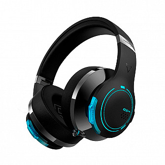 Headset Gamer Sem Fio Edifier Hi-Res, RGB, Bluetooth, P2, P3, Preto - G5BT