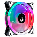 Ventoinha Rise Mode Galaxy, Rainbow, 120mm, Preto - RM-FRM-02-RGB