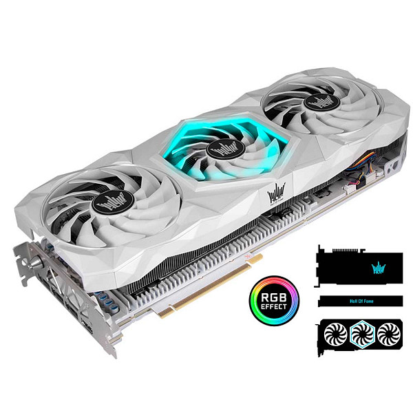 Placa de Video Galax GeForce RTX 3080 Ti HOF 12GB GDDR6X 384 bit - 38IOM5MD3BHX LHR