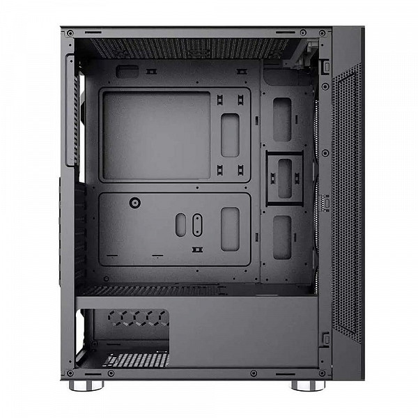 Gabinete Gamer Bluecase BG-020, Mid Tower, RGB, Lateral em Vidro - BG020BGCASE