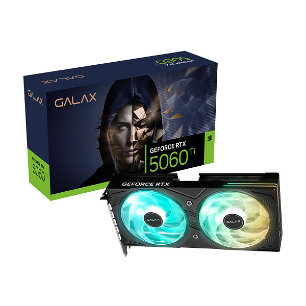 Placa de Video GALAX GeForce RTX 5060 Ti EX 8GB GDDR7 128-bit - 56ISN8MDCREX