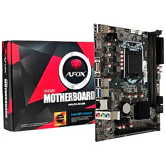 Placa Mãe Afox Ih81-ma6 Chipset H81 Intel Lga 1150 Ddr3 Matx
