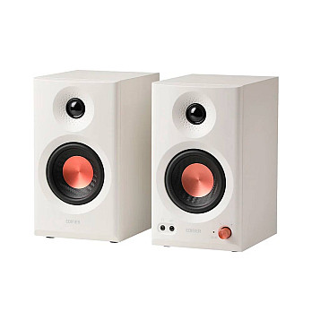 Monitor de Áudio Hi-Res EDIFIER MR3, 36W RMS, para estúdio, Bluetooth 5.4, Bivolt - Branco