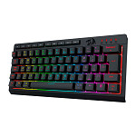 Teclado Gamer Redragon Shiva 61, 60%, RGB, ABNT2, Preto, K522-RGB-PT