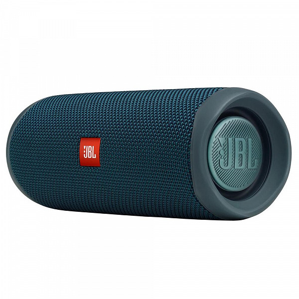 Caixa de Som JBL Flip 5, Bluetooth, 20W RMS, à Prova D´Água, Azul - JBLFLIP5BLU