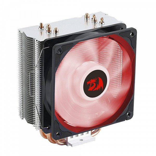 Cooler FAN Redragon Buri CC-1055R, 120mm, LED Vermelho - Preto