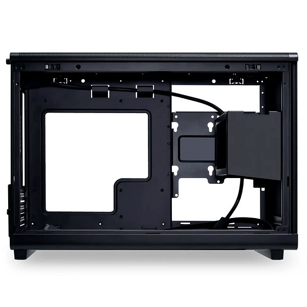 Gabinete Gamer Lian Li A3-mATX, Mini Tower, Micro-ATX, Lateral em Vidro Temperado, Preto - A3-MATX-WD PRETO
