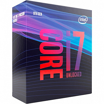 Processador Intel Pentium I7 Octa Core I7-9700K 3.6GHZ 12M Cache 9GER S/Cooler
