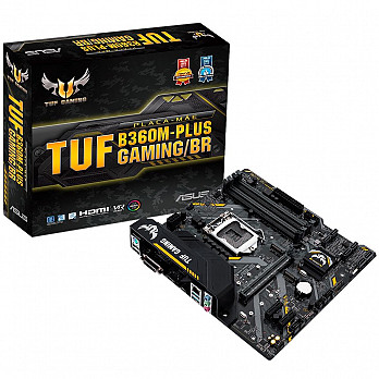 Placa Mãe Asus TUF B360M-Plus Gaming/BR, Intel LGA 1151, mATX, DDR4