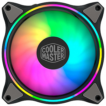 Cooler Fan Cooler Master Masterfan MF120 Halo, 120mm, ARGB, Preto - MFL-B2DN-18NPA-R1