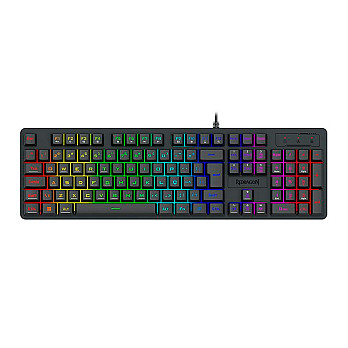 Teclado Gamer Redragon Netherbane, RGB, ABNT2, Preto, K521-RGB