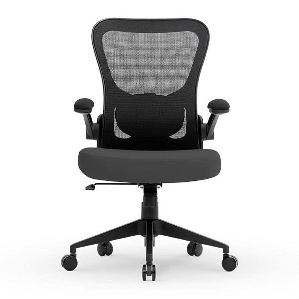 Cadeira Office DT3 Vita, Preto e Cinza Escuro, 13906-9