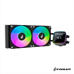 Water Cooler VINGAR Kelvin 240 ARGB – Alta Performance em Refrigeração Líquida INTEL E AMD