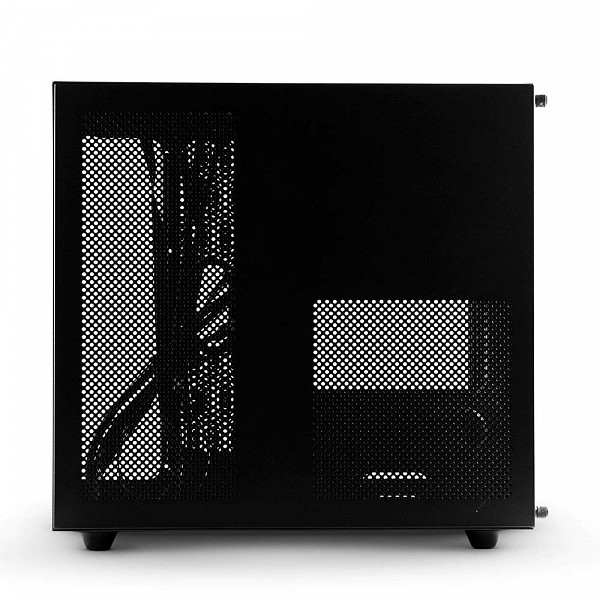 Gabinete Gamer DT3 Hyperflow, Mini-Tower, Lateral de Vidro, Preto, 14139-8