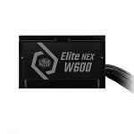 Fonte Cooler Master Elite NEX W600, 600W, PFC Ativo, Black, MPW-6001-ACAW-BB1