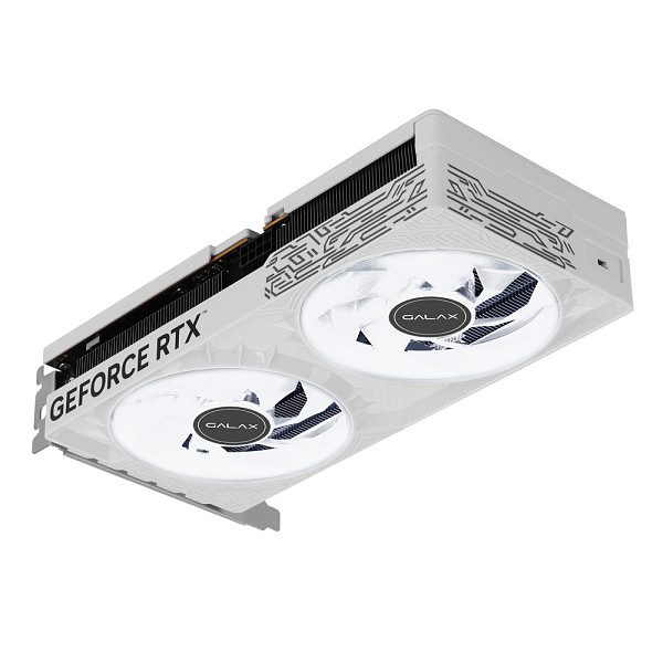 Placa de Video GALAX GeForce 5060 1-Click OC White 8GB GDDR7 128-bit, DLSS4 - 56NSN8MDCZWH