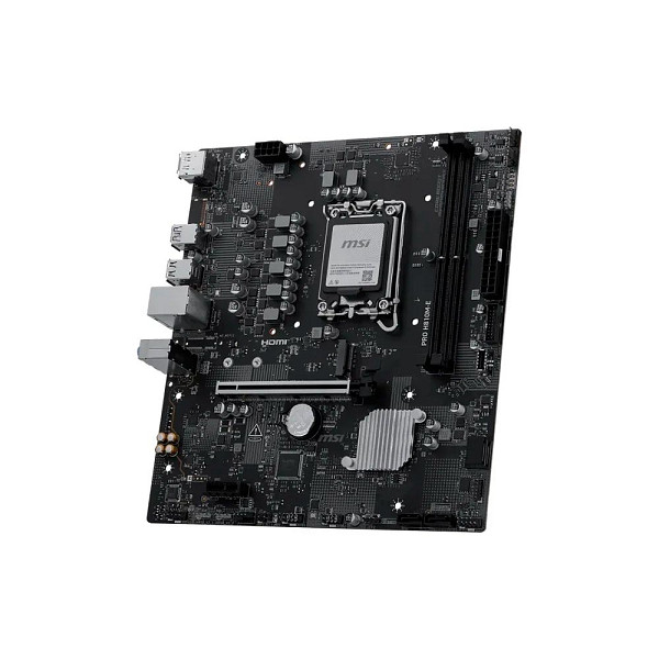 Placa-Mãe MSI PRO H810M-E, Intel LGA1851, DDR5, Preto - PROH810ME