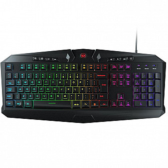Teclado Gamer Redragon Harpe, RGB, PT - K503RGB