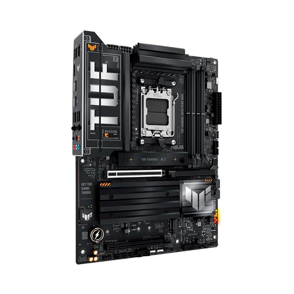 Placa-Mãe ASUS TUF GAMING X870-PLUS WIFI 7, AMD AM5, DDR5, WIFI, Preto - 90MB1IU0-M0EAY0