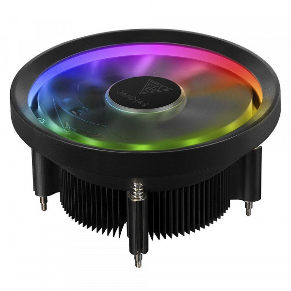 Cooler para Processador Gamdias Boreas E1l-010, 120mm, LED RGB - Preto