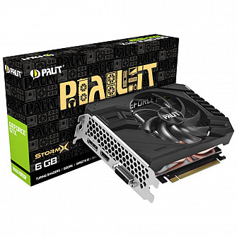 Placa de Vídeo Palit, GeForce GTX 1660 Super Stormx, 6GB, 192 Bit, GDDR6 - NE6166S018J9-161F