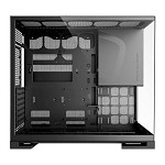Gabinete Gamer Geometric Future Model 5, ARGB, Mid-Tower, Lateral de Vidro, Com 5 Fans, Preto e Cinza, GEO-M5F-BG