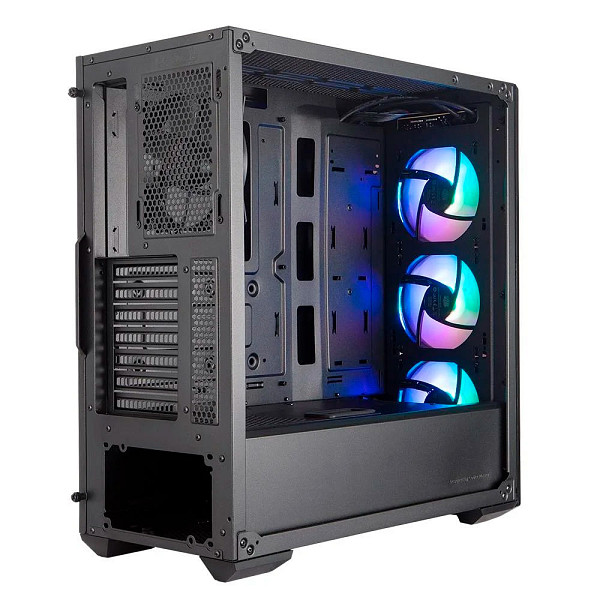 Gabinete Gamer Cooler Master MasterBox MB520, Mid Tower, ARGB, com FAN, Lateral em Vidro - MCB-B520-KGNN-RGA