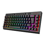 Teclado Membrana Redragon Crescent 68, RGB, 60%, USB, Preto, K519-RGB