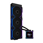 Water Cooler Lian Li Hydroshift II LCD-S 360TL Preto - GHS2LCDS36TB