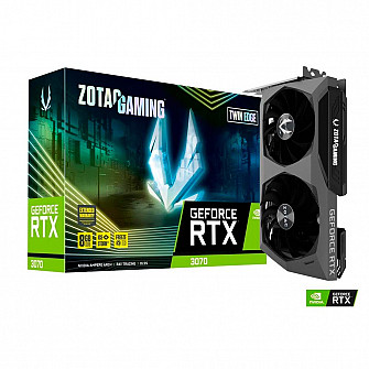 Placa de Vídeo Zotac NVIDIA GeForce RTX 3070 Twin Edge OC, 8GB, GDDR6 - ZT-A30700E-10P LHR
