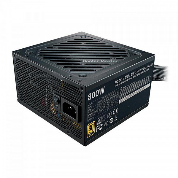 Fonte Cooler Master G800 800W, 80 Plus Gold, PFC Ativo, MPW-8001-ACAAGBR1