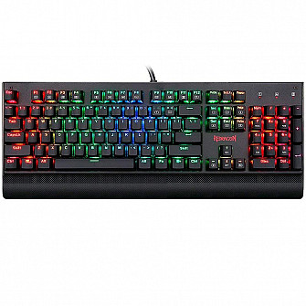 Teclado Mecânico Gamer Redragon Kala, RGB, Switch Outemu Marrom, PT - K557RGB (PT-Brown)