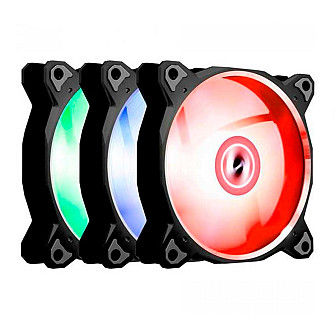 Cooler FAN Lian Li Bora Lite Black, 120mm, RGB - BR LITE 120-3 BLACK