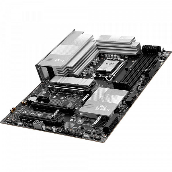 Placa Mãe MSI PRO Z890-P WIFI, Chipset Z890, Intel LGA 1851, ATX, DDR5