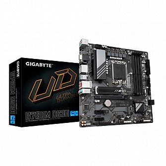 Placa Mãe Gigabyte B760M DS3H Intel LGA 1700 DDR5