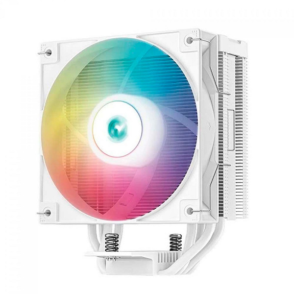 Cooler para Processador DeepCool AG400 DIGITAL WH, ARGB, 120mm, Intel-AMD, White, R-AG400-WHADMN-G-1