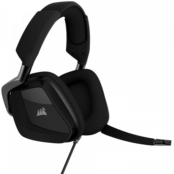 Headset Gamer Corsair Void Elite USB/P2, 7.1 Surround, Drivers 50 mm, Carbono - CA-9011205-NA OP