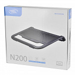 Base Notebook Deepcool N200, com Cooler, USB, 15.6´ - DP-N11N-N200