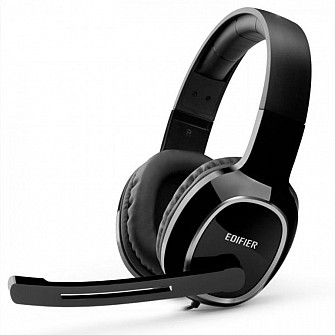 Headset Edifier Over-Ear K815, Profissional Placa de Som e Áudio Digital, Drivers 40mm, USB, Preto - K815 USB