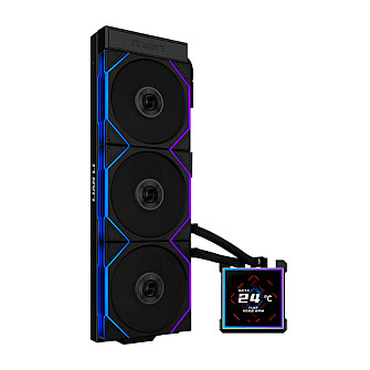 Water Cooler Lian Li Hydroshift II LCD-S 360TL Preto - GHS2LCDS36TB