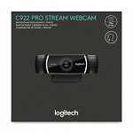Webcam Logitech C922 Pro Full HD 1080p - 960-001087