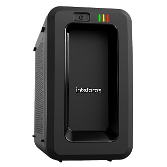 Nobreak Intelbras ATTIV 600VA, Semi senoidal, Bivolt, 4 Tomadas de Saída, Preto - 4822202
