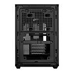 Gabinete Lian Li X Dan Case B4 Wood, Micro-ATX, Com 2 Fans, Preto, B4X