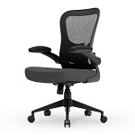 Cadeira Office DT3 Vita, Preto e Cinza Escuro, 13906-9