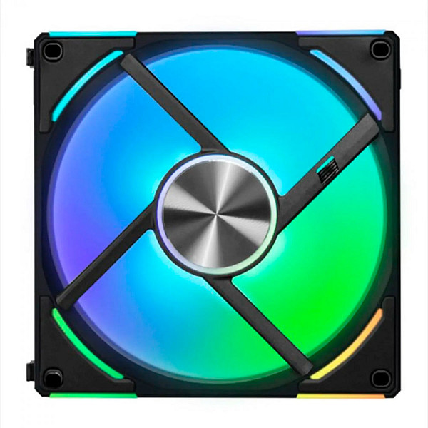 Cooler Para Gabinete Lian Li Uni Fan AL120 V2, RGB, 120mm, Black, AL120V2-1B
