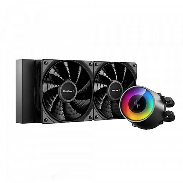Water Cooler GamerStorm DeepCool Castle V2 RGB 240mm, Intel-AMD, Black, DP-GS-H12AR-CS240V2