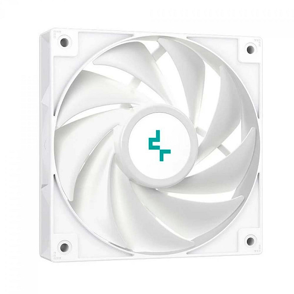 Cooler para Processador DeepCool AG400 DIGITAL WH, ARGB, 120mm, Intel-AMD, White, R-AG400-WHADMN-G-1