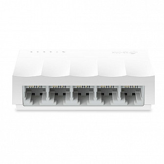 Switch de Mesa TP-Link Fast Lite Wave com 5 Portas Ethernet 10/100 Mbps, LS1005